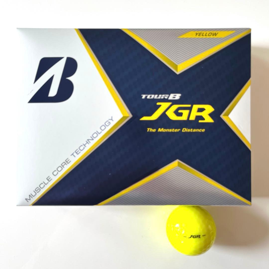 ブリヂストンTOUR B JGR YELLOW ゴルフボール　3ダース