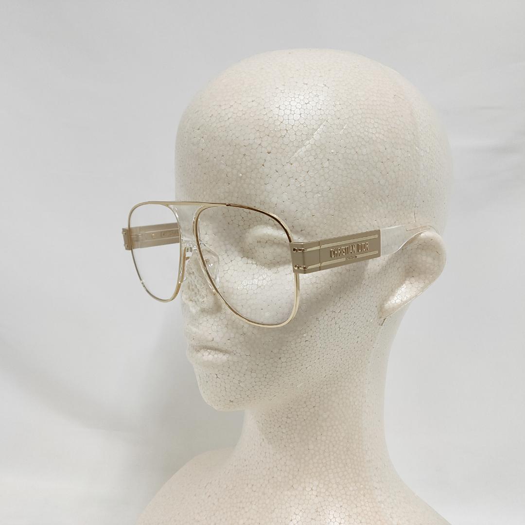 ○★新品 未使用 DIOR ディオールシグネチャー ティアドロップ型サングラス