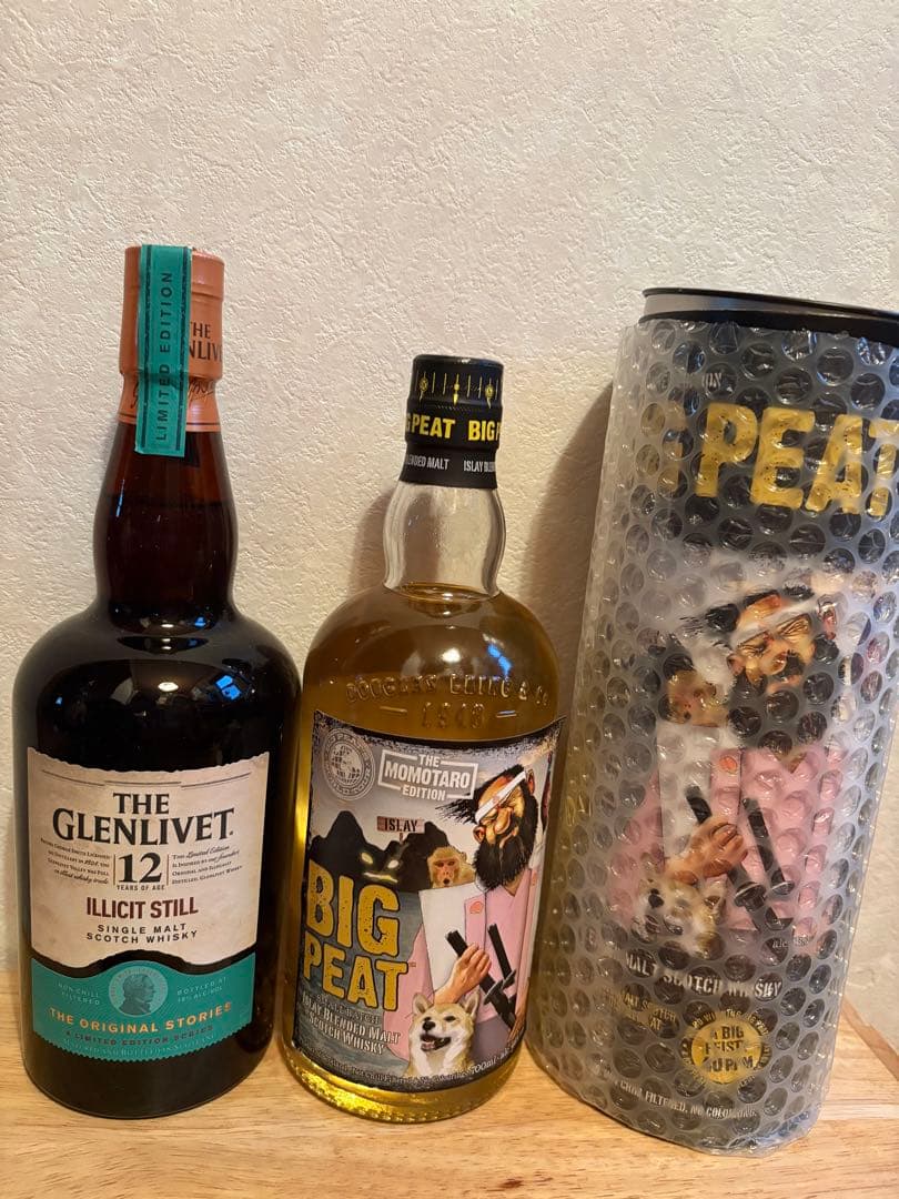 グレンリベット イリシットスティル ビッグピート桃太郎