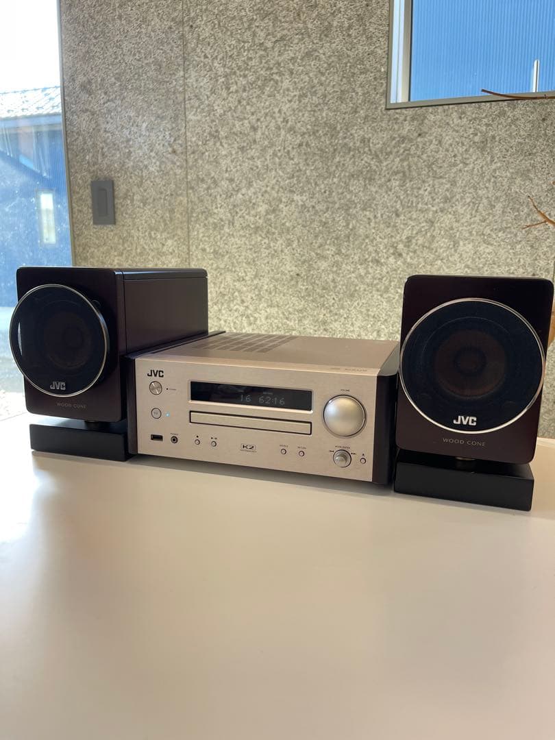JVC K2 ミニコンポ WOOD CONE CA-EXHR9