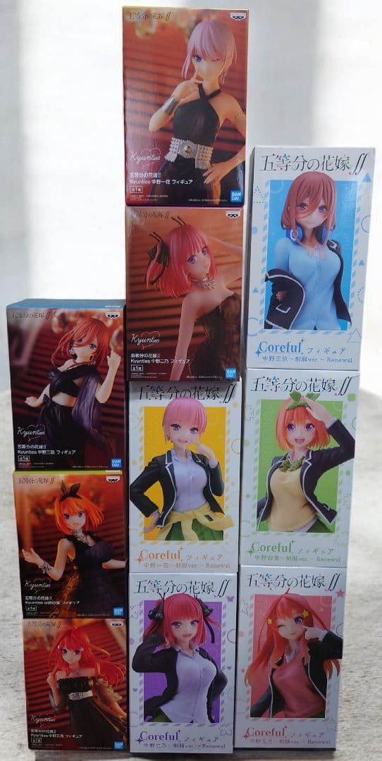 美少女フィギュア　五等分の花嫁　まとめ売り　10点セット