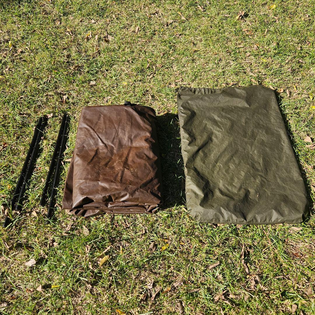 ダッチアーミーテント 軍ランドリーバック付き 軍幕 ミリタリー オランダ軍