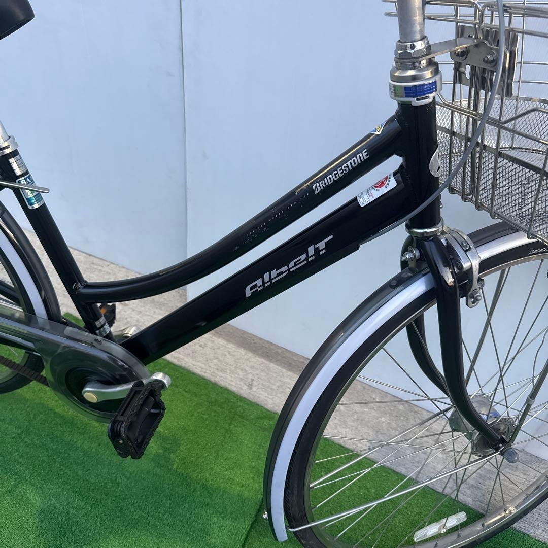 ブリヂストン アルベルト自転車27インチ 内5速 ブラック美品
