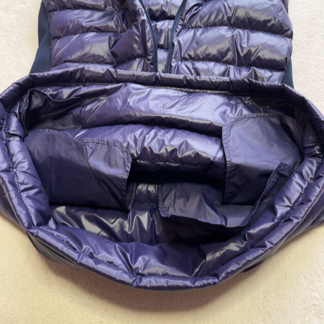 極美品　ジャックバニー ダウン　ワンピース　ロング マジックダウン　ネイビー