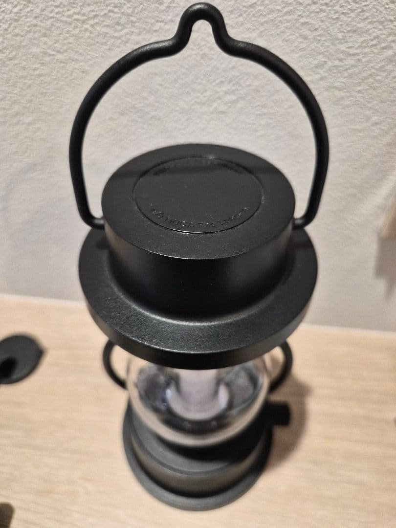 バルミューダ ザ・ランタン ブラック LED&アンドナット ランタンケース