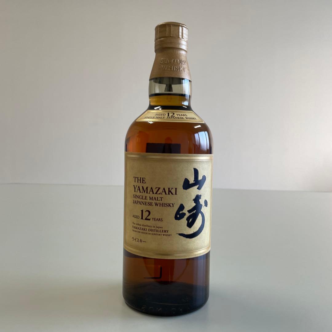 サントリー シングルモルトウイスキー山崎12年700ml 瓶