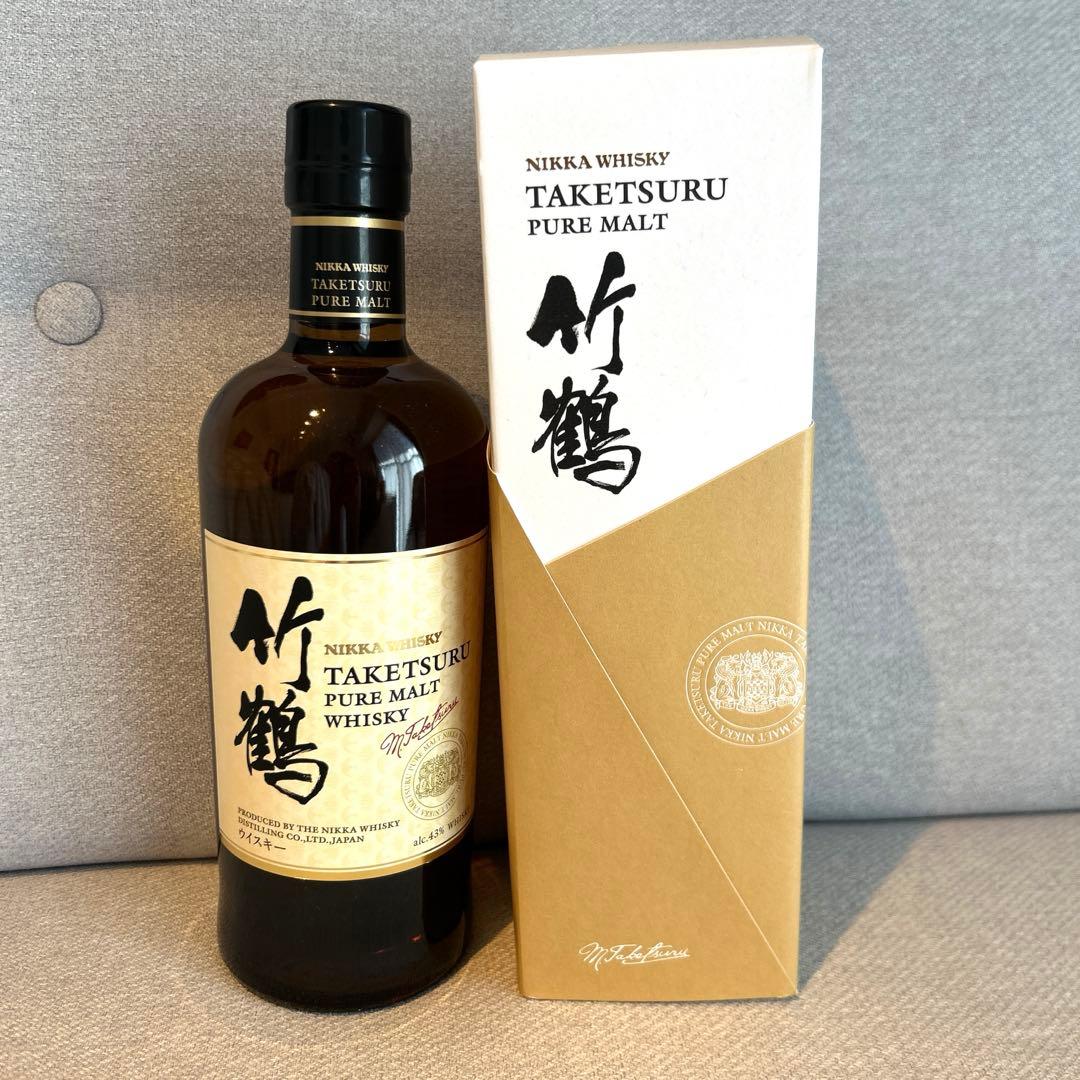 ニッカウイスキー 竹鶴 ピュアモルトウイスキー 43%