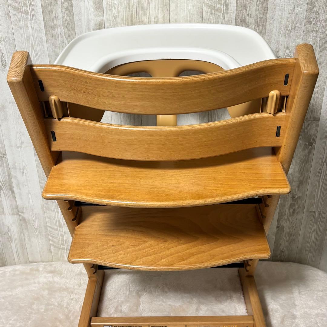 人気 ストッケ トリップトラップ ナチュラル シリアル4 ベビーセット トレイ