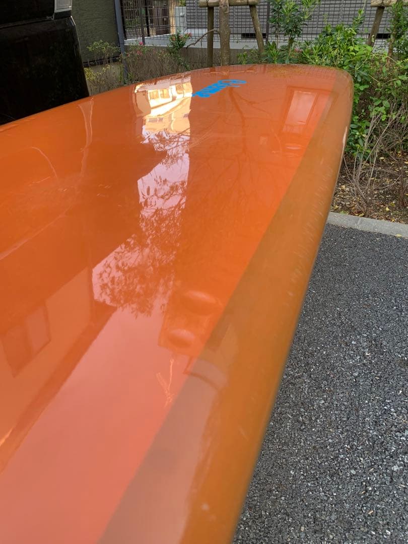 Creme Fat Cat 9.8 リーシュ　フィン　ハードケース付き