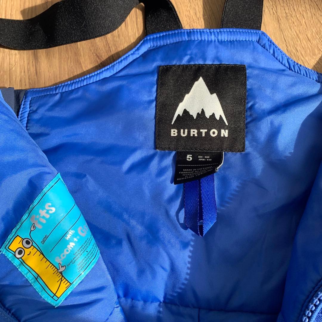 BURTON 子ども用スノーボードウェア上下セット