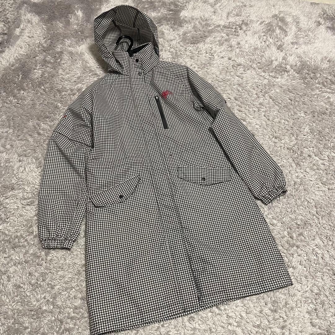 ビームスゴルフ　ギンガムチェックレインコート　サイズM 2WAY