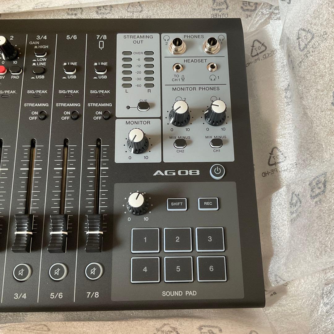 YAMAHA AG08 DJミキサー