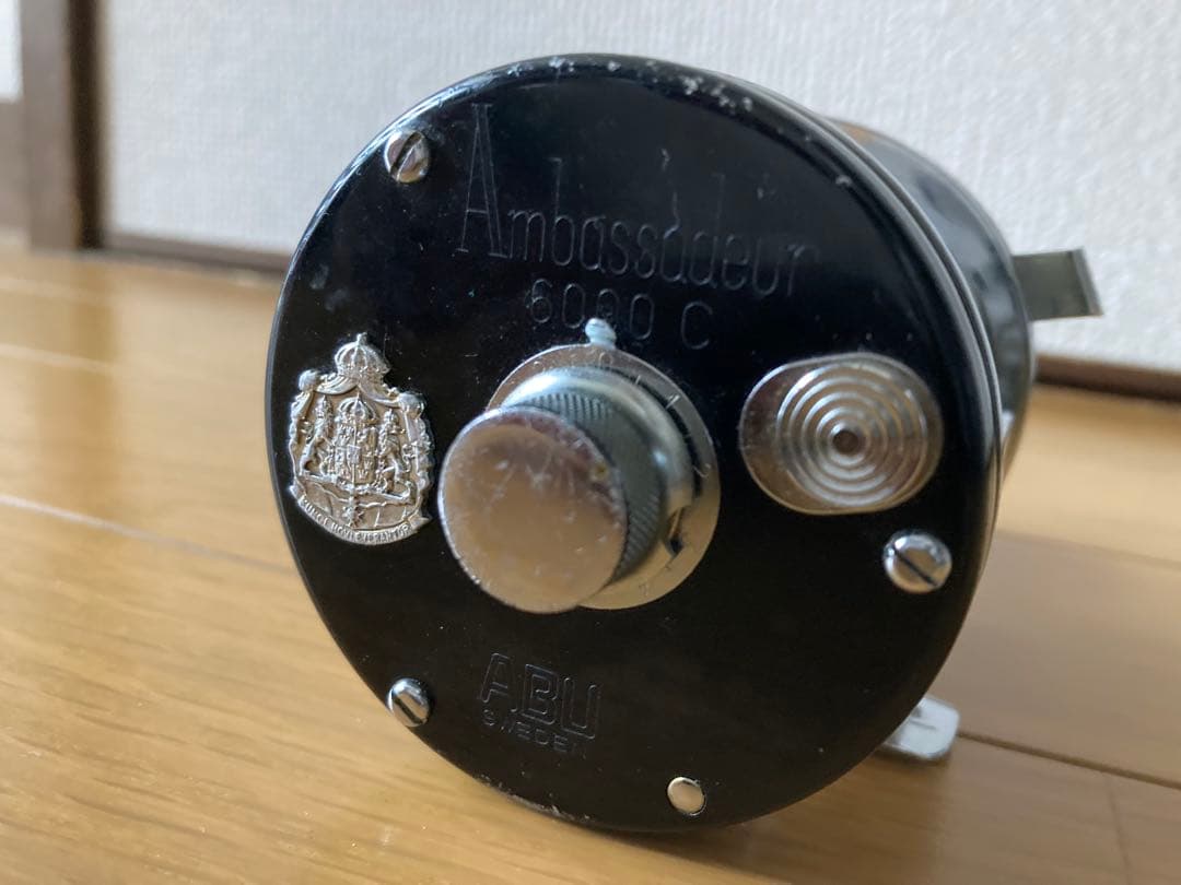 abu⭐︎アブアンバサダー6000c⭐︎レイクトローリング⭐︎レッドコアライン付き