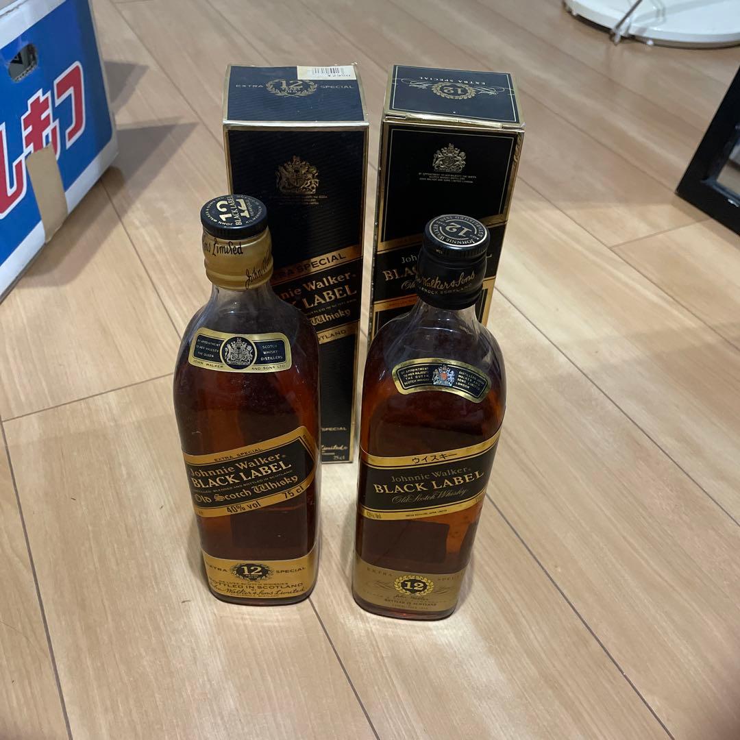 johnnie walker ジョニーウォーカー　未開封　2本セット