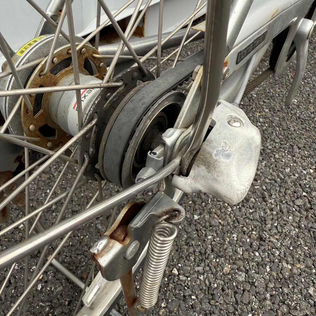 自転車 27インチ カゴ/変速機/オートライト付 定価8万円