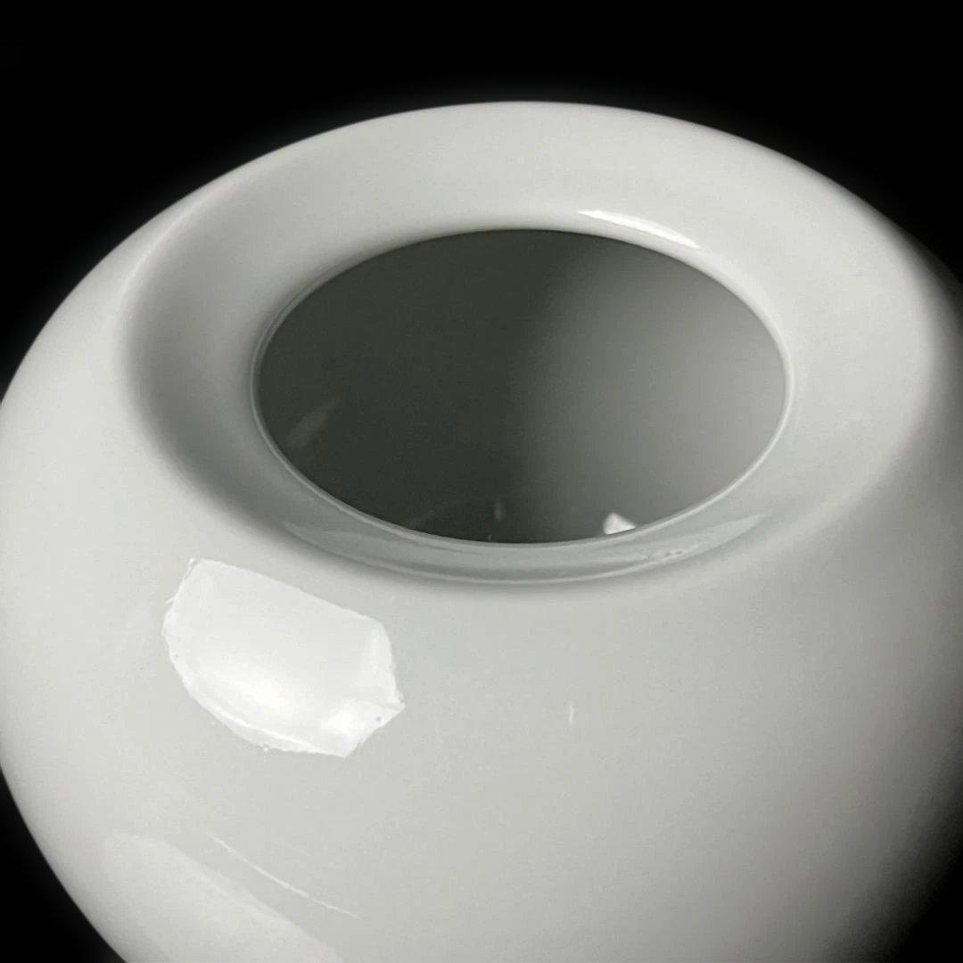 唐物 白磁水洗 大清康煕年製 款 中国美術 古玩 SH35