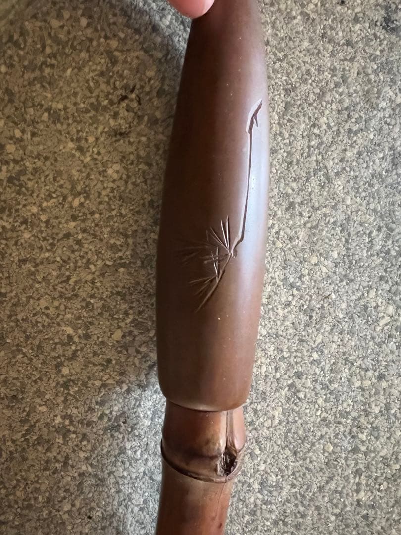 アンティーク　煙管　 10本 レザーケース付き