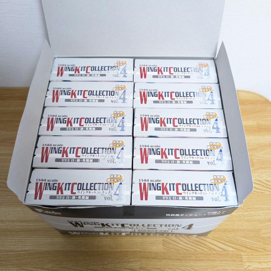 週末セール！　エフトイズ　ウイングキットコレクション4　10機入り 1BOX