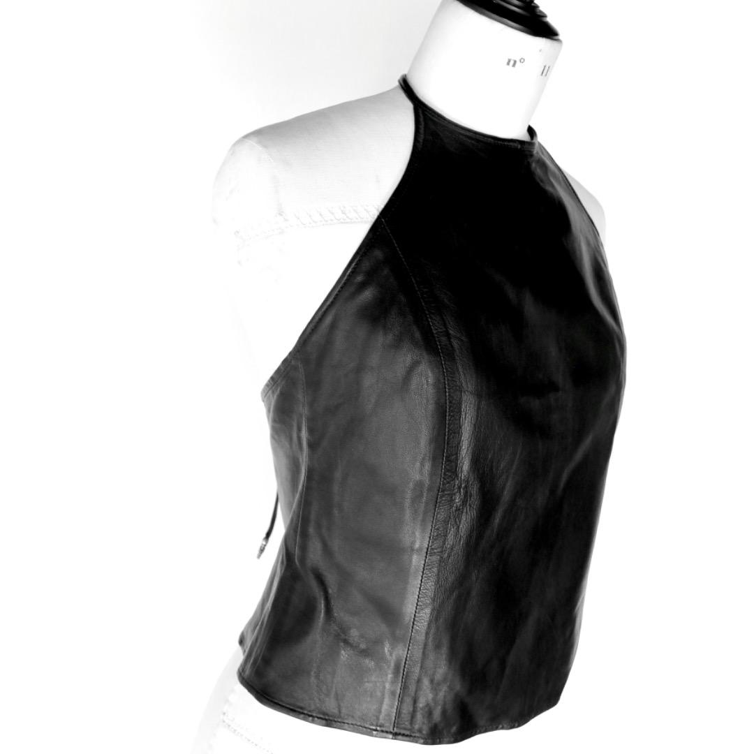 CHROME HEARTS クロムハーツ スクロール チップ ホルター トップ