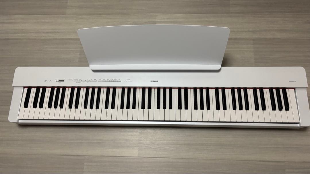 YAMAHA 電子ピアノ P-225 本体 ホワイト