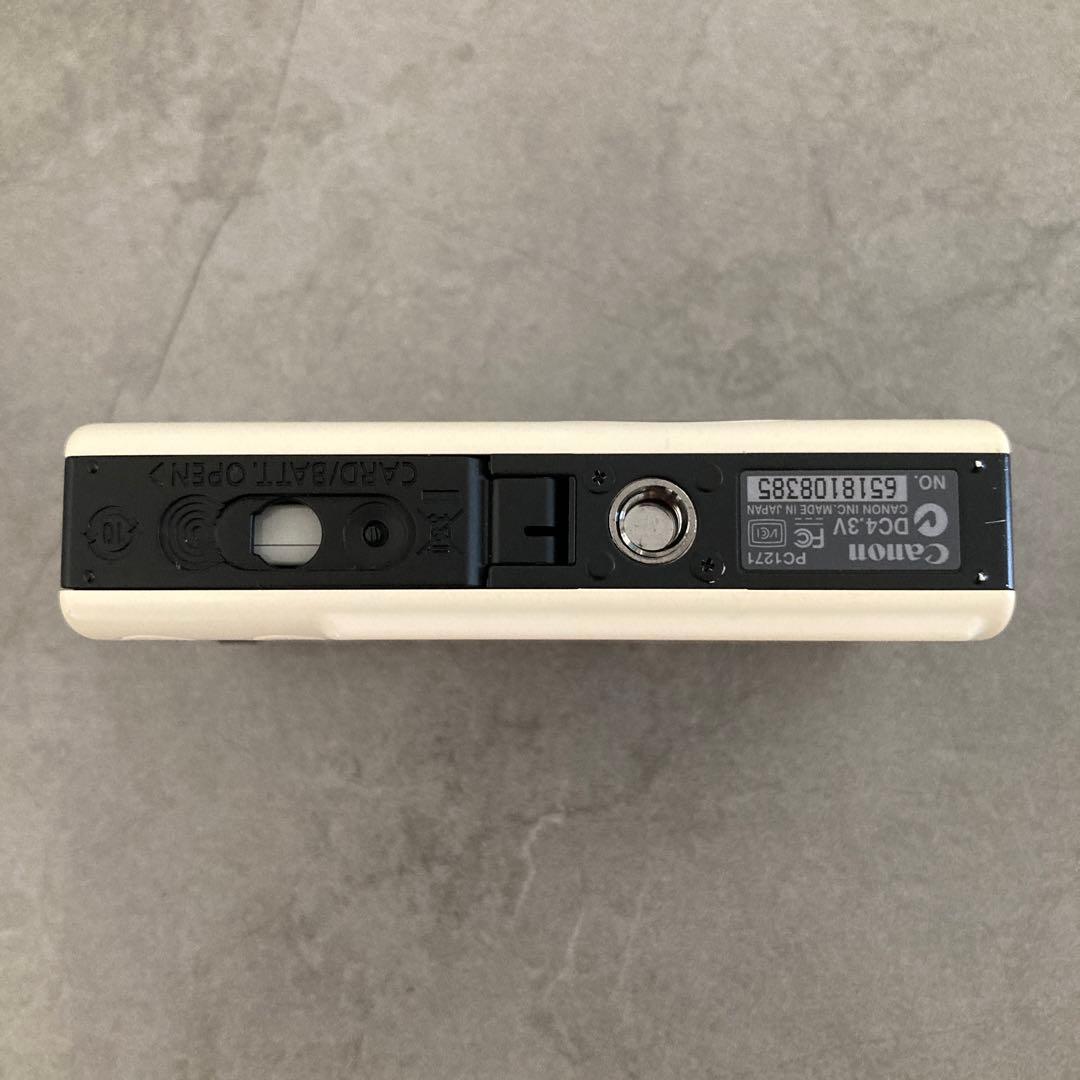 【Canon】IXY DIGITAL20IS コンパクトデジタルカメラ ホワイト