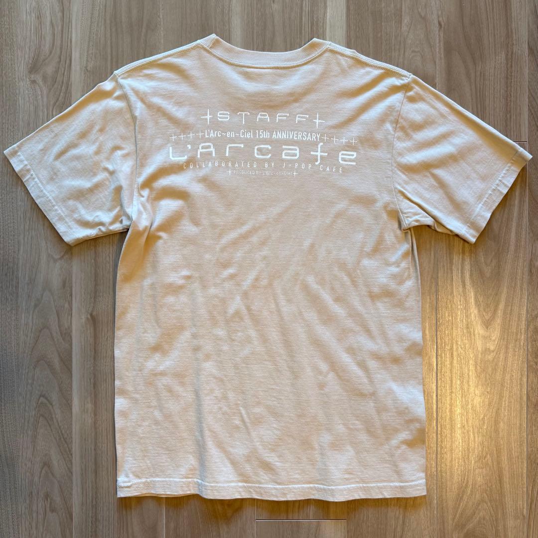 【激レア】L'Arc en Ciel 15周年記念 cafeスタッフTシャツ M