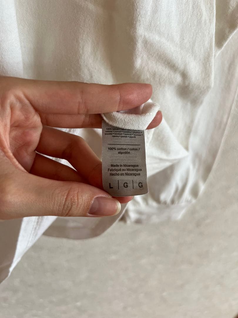 【美品】Vaundy life hack ロンＴ ホワイト L