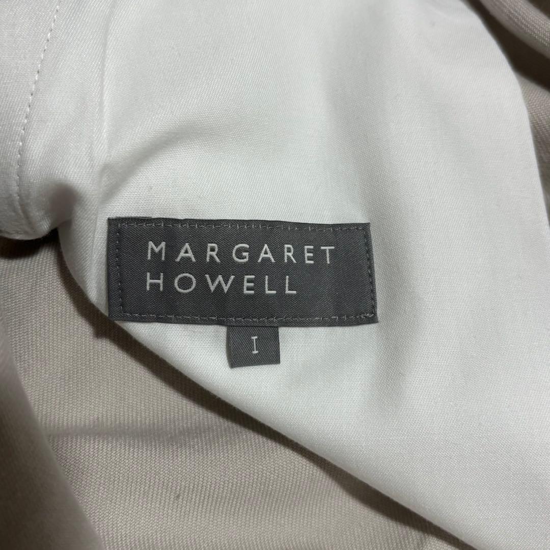 美品24SS MARGARETHOWELL コットン カービー テーパードパンツ