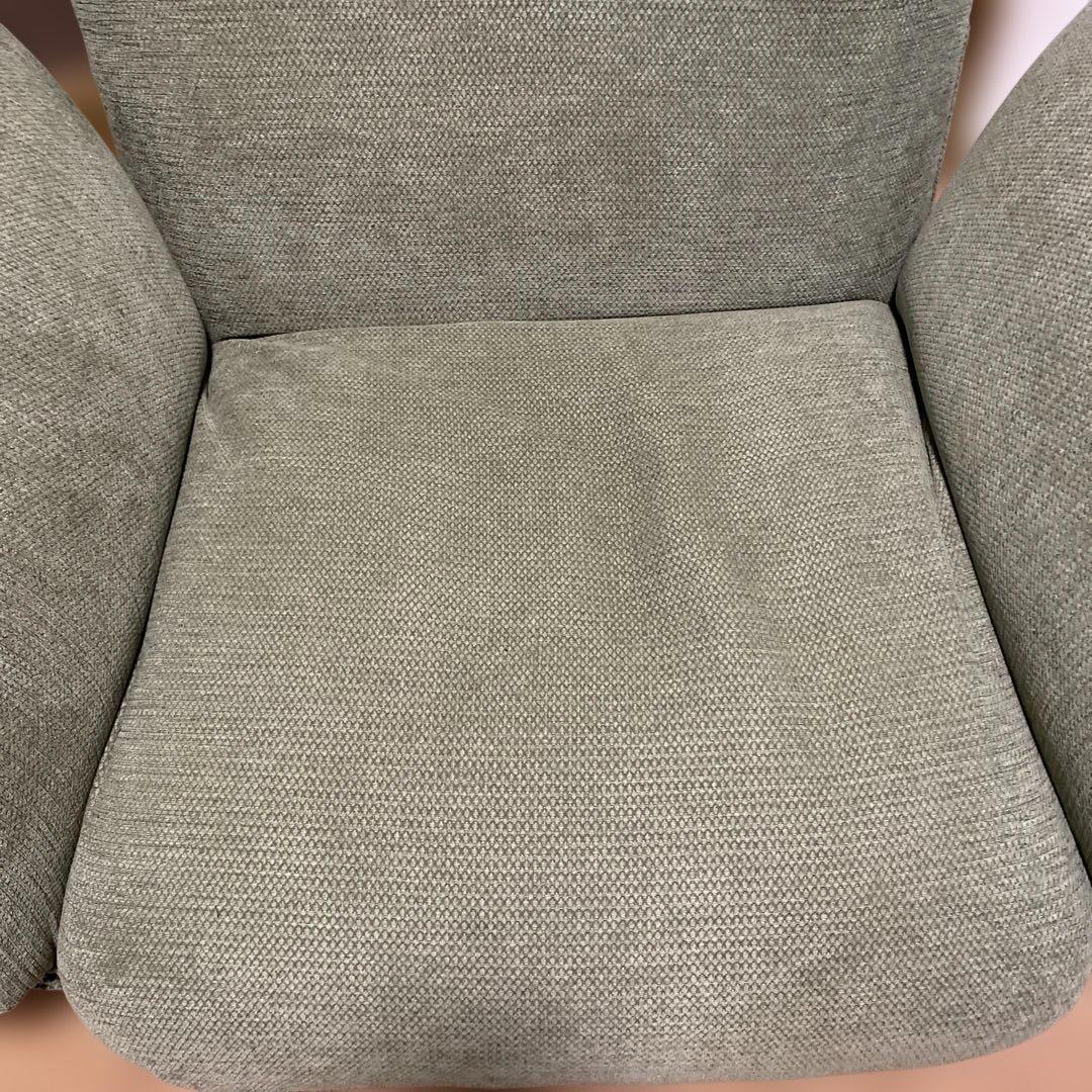 @ 引取限定　1人掛け リクライニングソファ 無印良品 フロアソファ