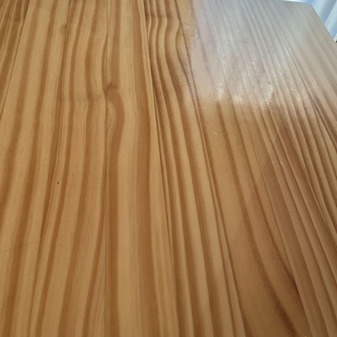 ワイド 118cm】パイン 無垢材 ダイニングテーブル ナチュラル