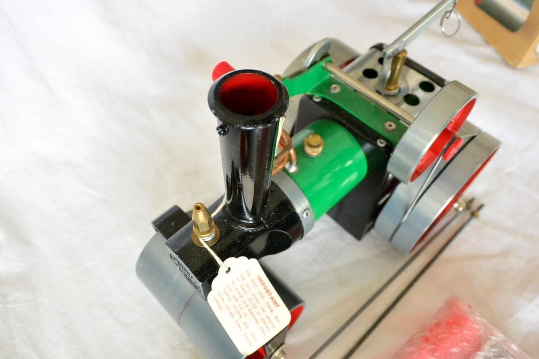 希少未使用☆Mamod社製スチームエンジン【スチームローラー】イギリス製 蒸気