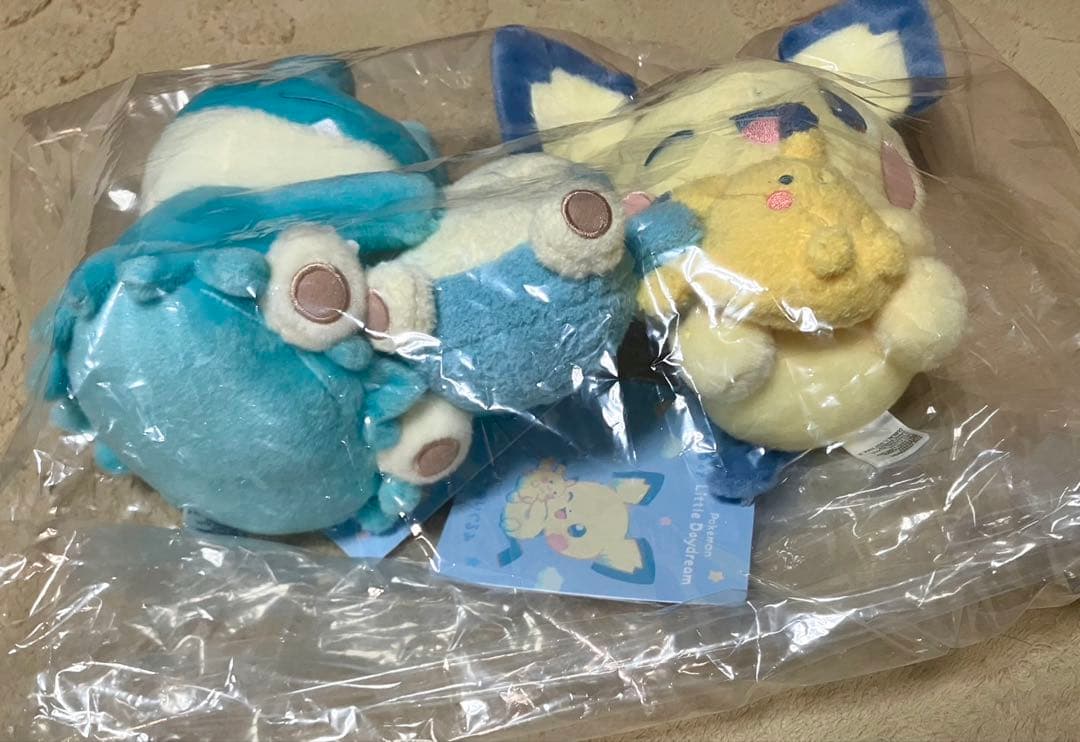 ポケモン ぬいぐるみ Little Daydream ゴンベとカビゴン、ピカチュ