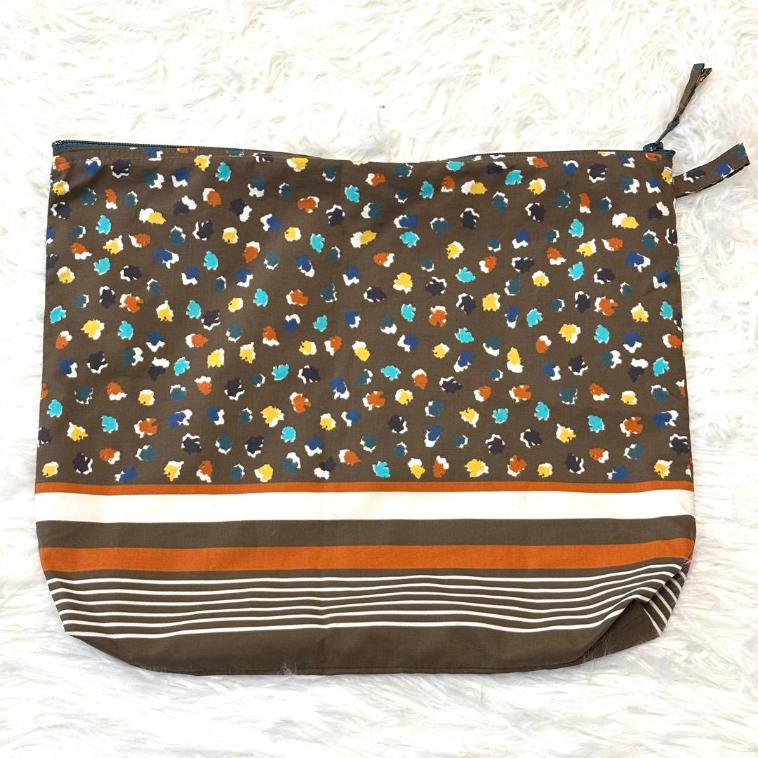 【未使用】バーバリー ブルーレーベル レインコート 総柄 ポーチ付き 38 M