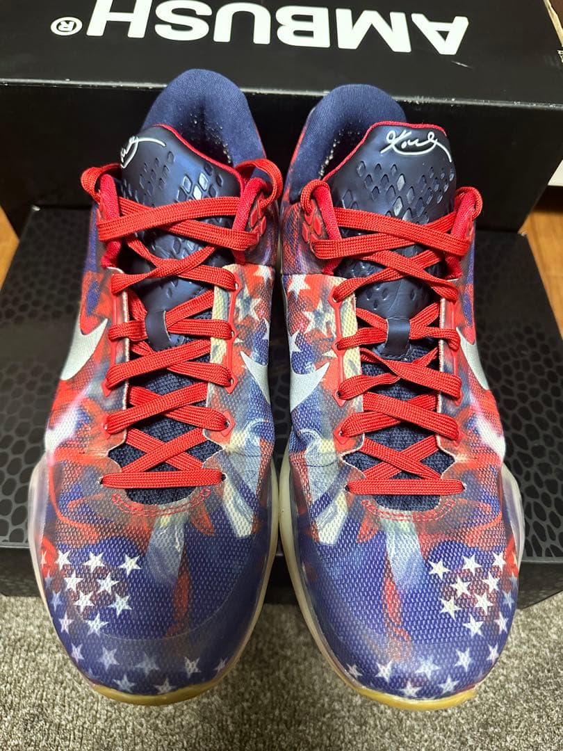 k*k様 Nike Kobe 10 USAカラー　ハリーバートン着用モデル