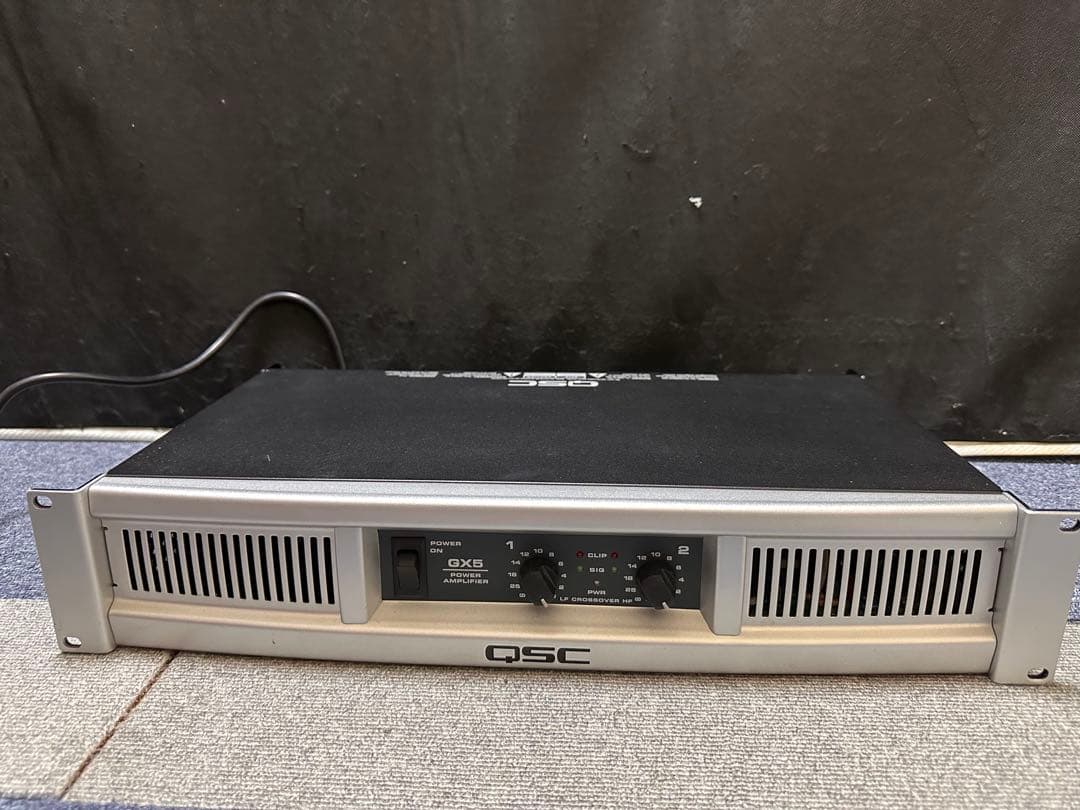 QSC GX5 パワーアンプ PA機器 業務用パワーアンプ