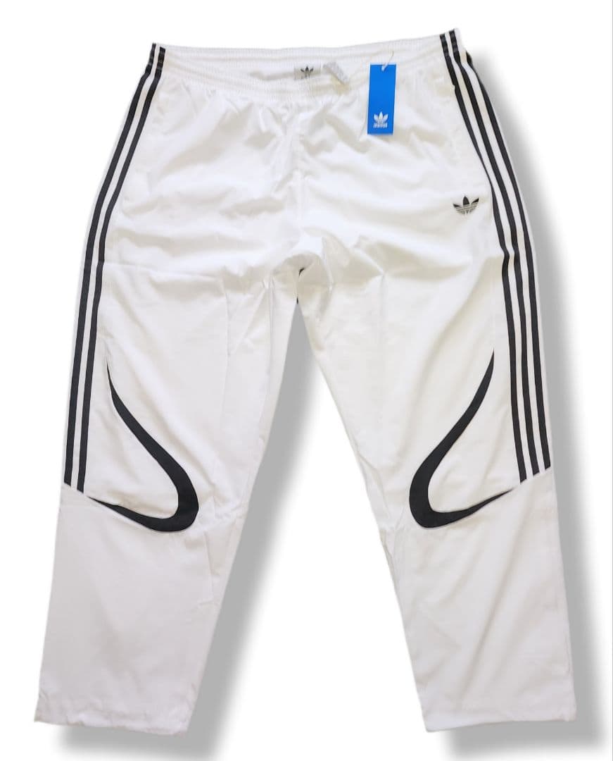 BIG 4XL adidas アディカラーチームガイスト トラックパンツ白