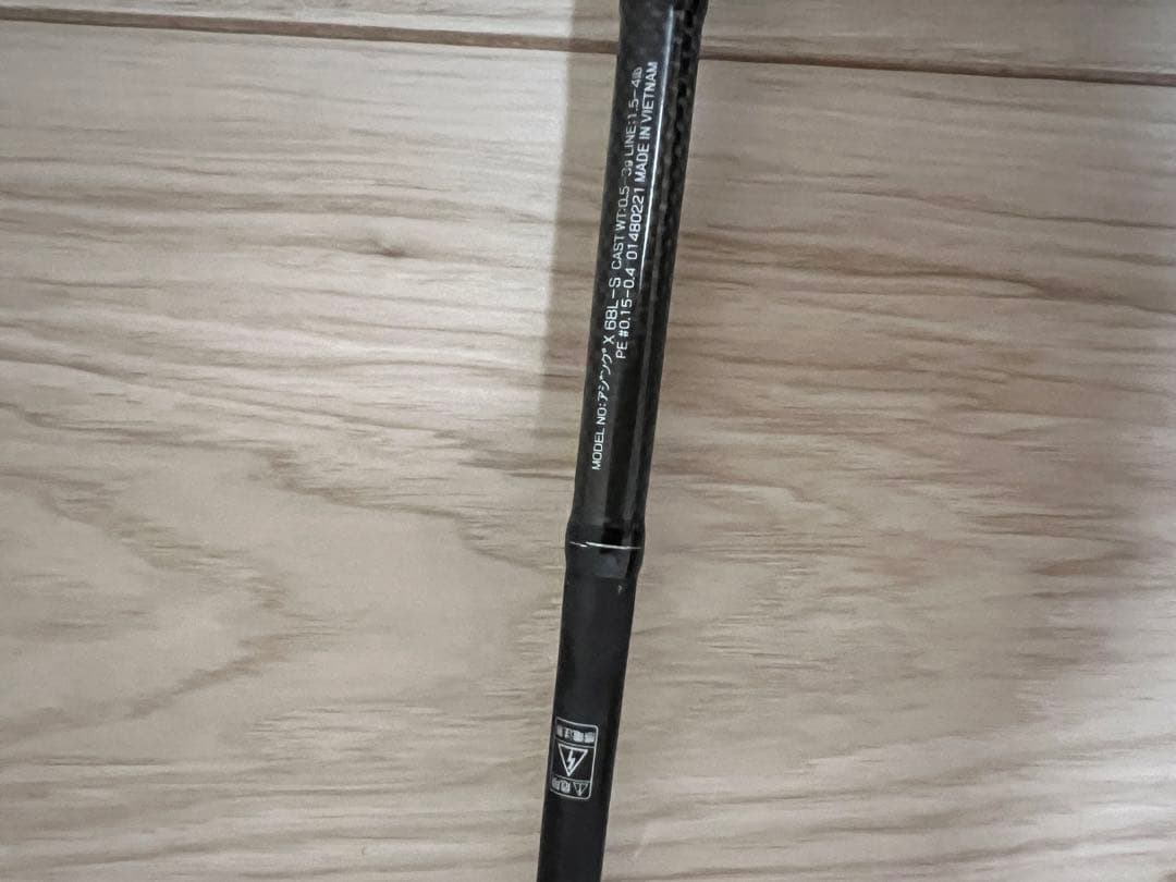 Daiwa AJING X 68L-S 6'8\" LIGHT スピニングロッド