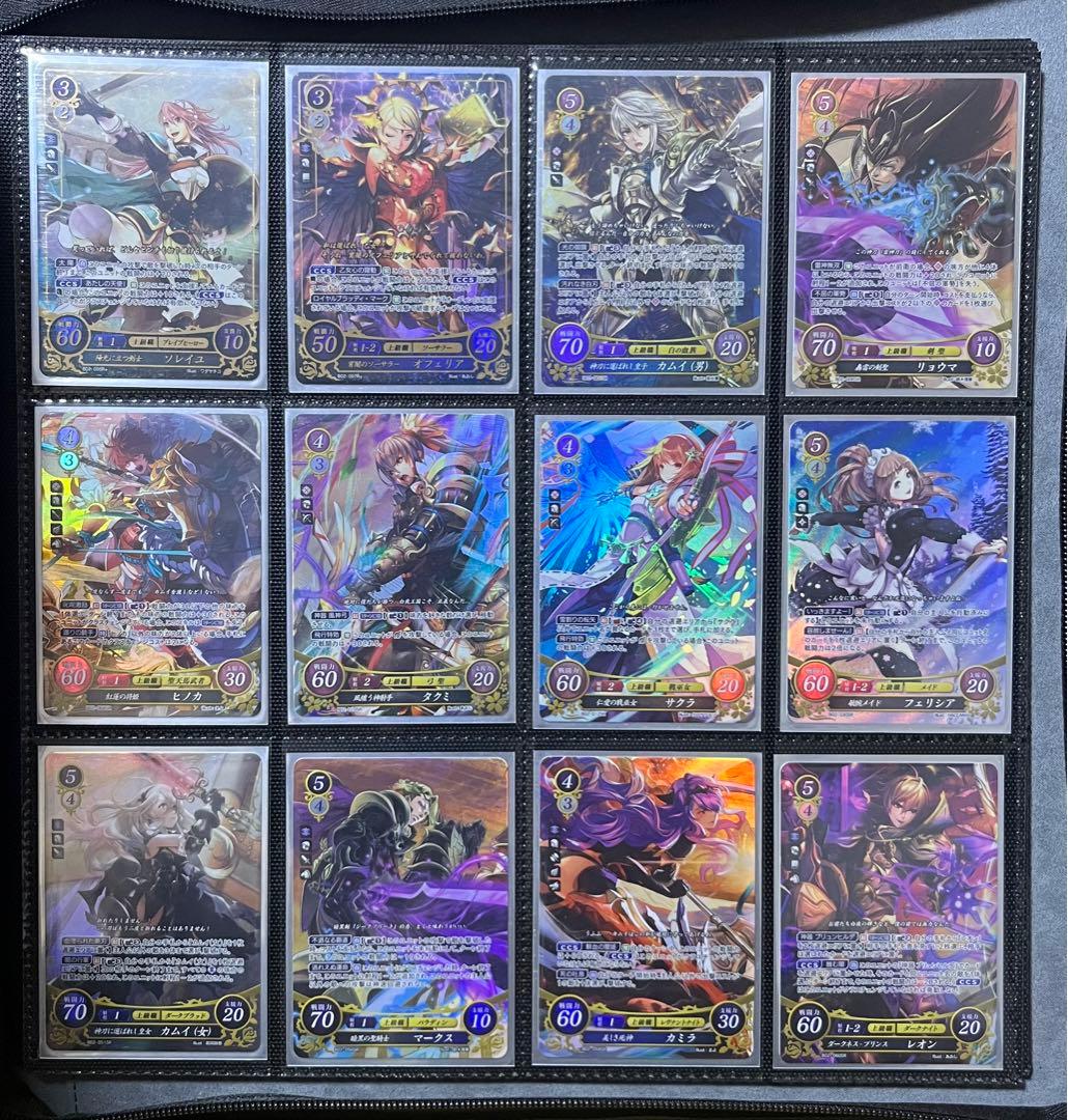 ファイアーエムブレム　サイファ　2弾「光と闇の神焔」　フルコンプ