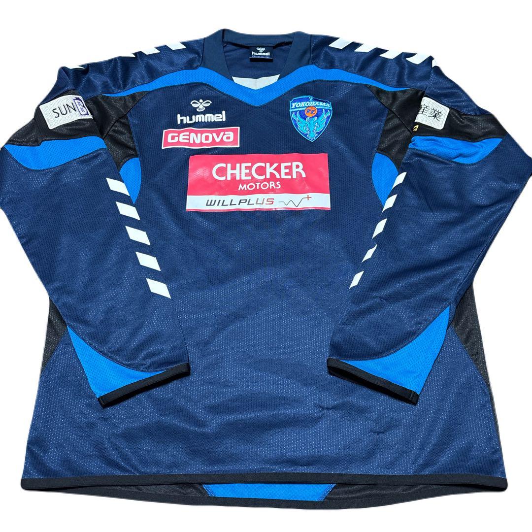 【激レア】横浜FC 選手支給品 ヒュンメル 長袖トレーニングウェア 練習着