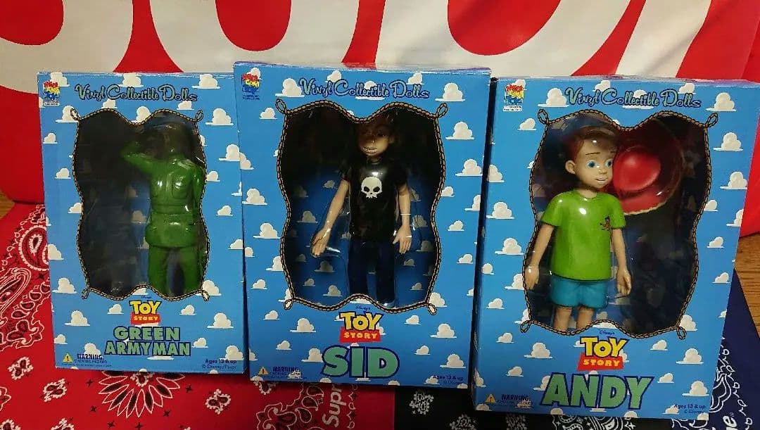 トイストーリー アンディー シド グリーンアーミー フィギュア メディコムトイ
