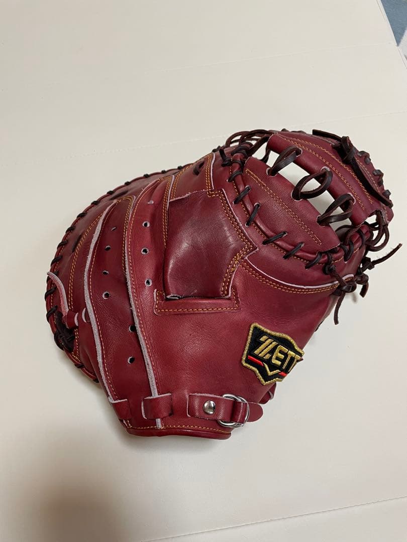 【美品】ゼット　プロステイタス　軟式キャッチャーミット