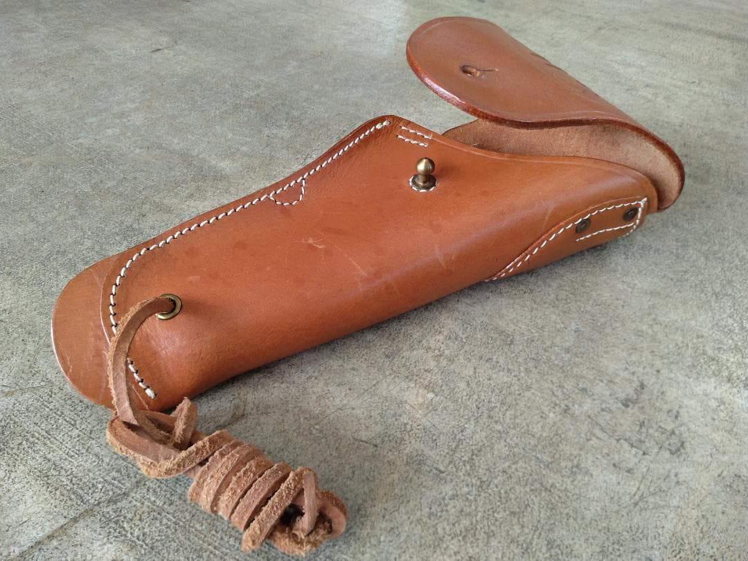 WW2タイプ ガバメント用レザーホルスター