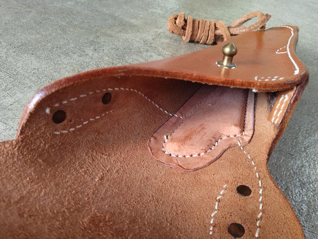 WW2タイプ ガバメント用レザーホルスター
