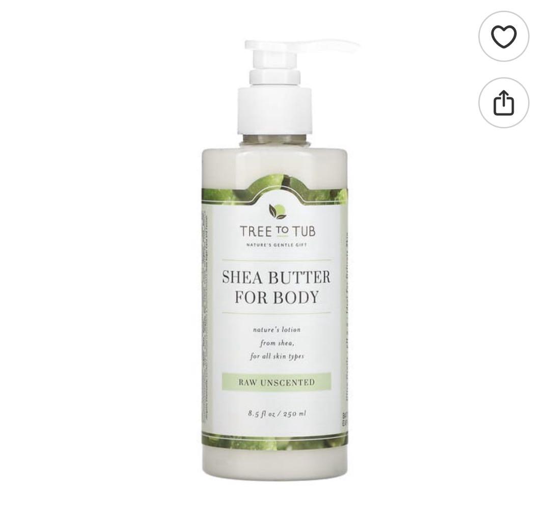 Tree To Tub シアバター ボディローション 250ml ×４本