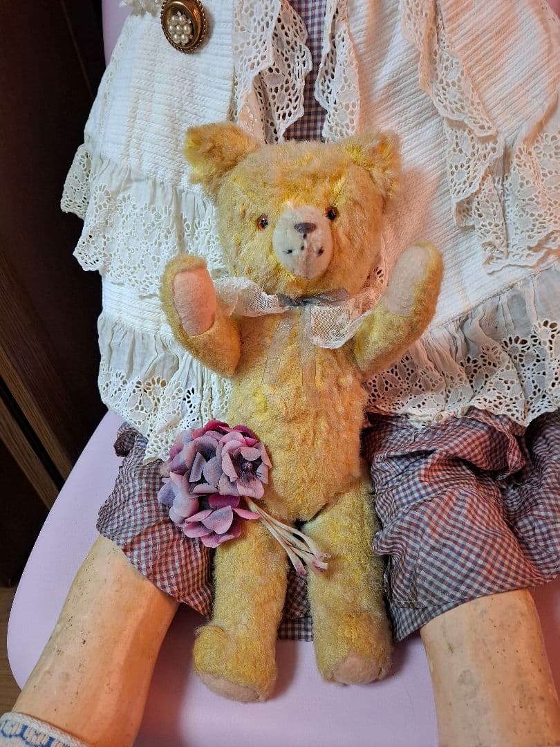 アンティーク★テディベア★クマ★くま★ぬいぐるみ★ビスクドール★ジュモー★人形
