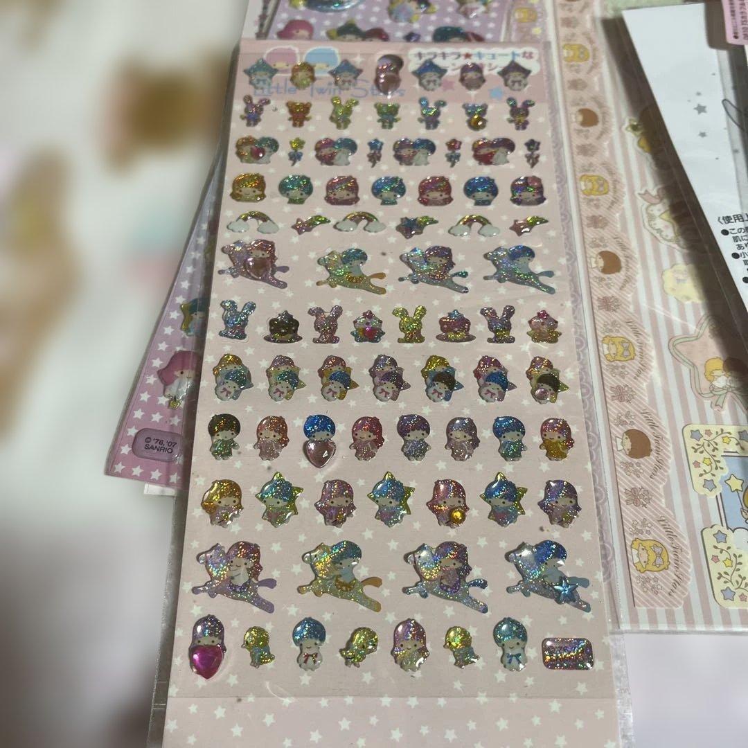 リトルツインスターズ シール・ステッカーセット