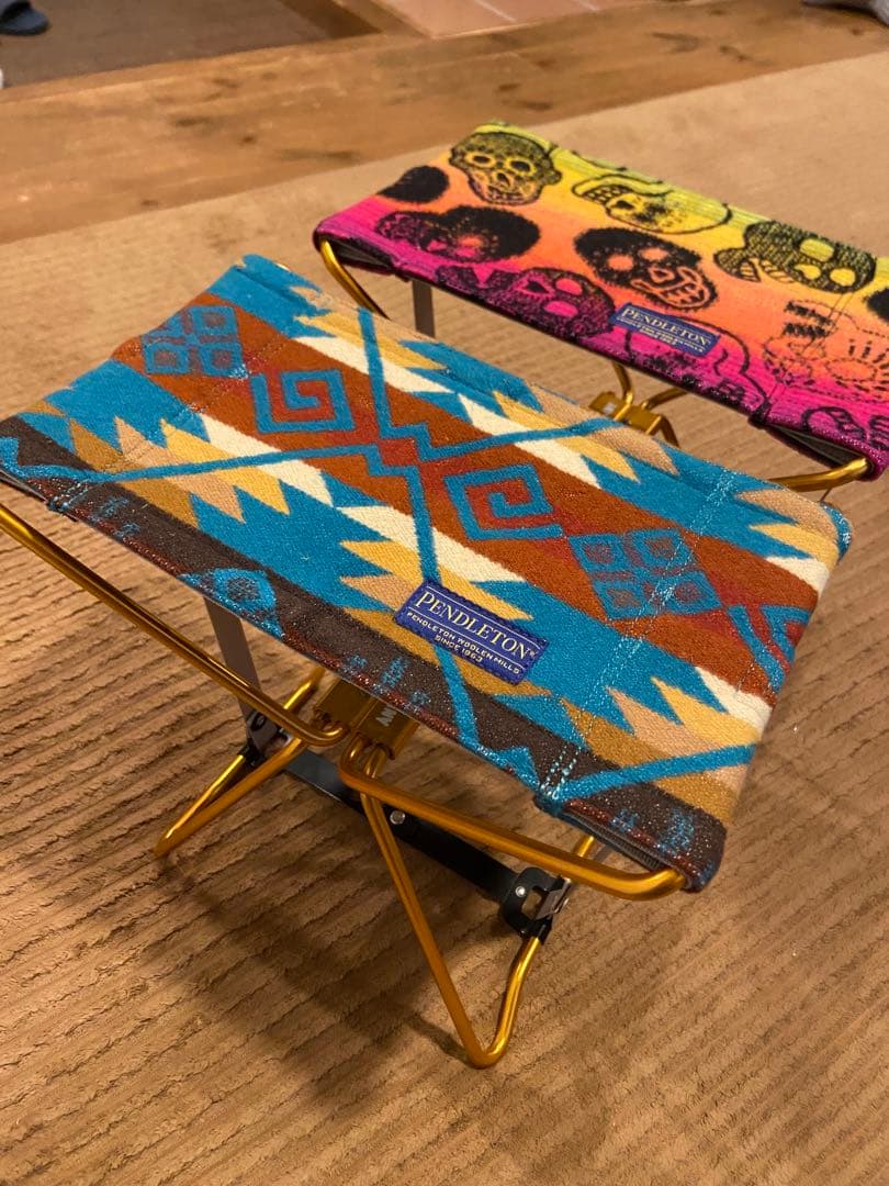 【絶盤/美品】ペンドルトン x アディロンダック コラボチェア 2脚ペア