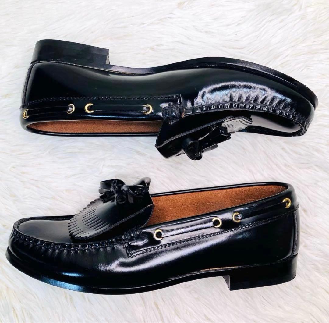 【美品】REGAL 23.5cm キルトタッセルローファー リーガル