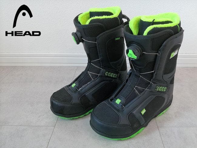 HEAD ヘッド STRIKE BOA スノーボード ブーツ 26cm ボア 黒