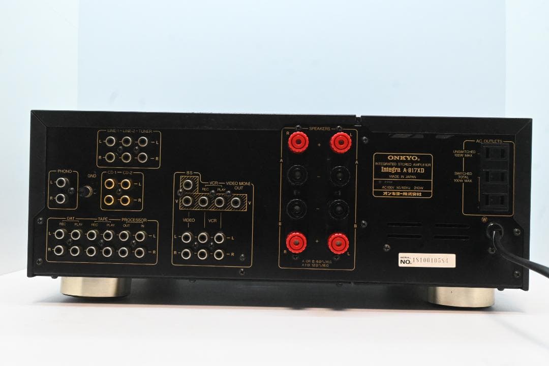 ◆◇ＯＮＫＹＯ　ＩＮＴＥＧＲＡ　 Ａー８１７ＸＤ　【動作品　美品】◇◆